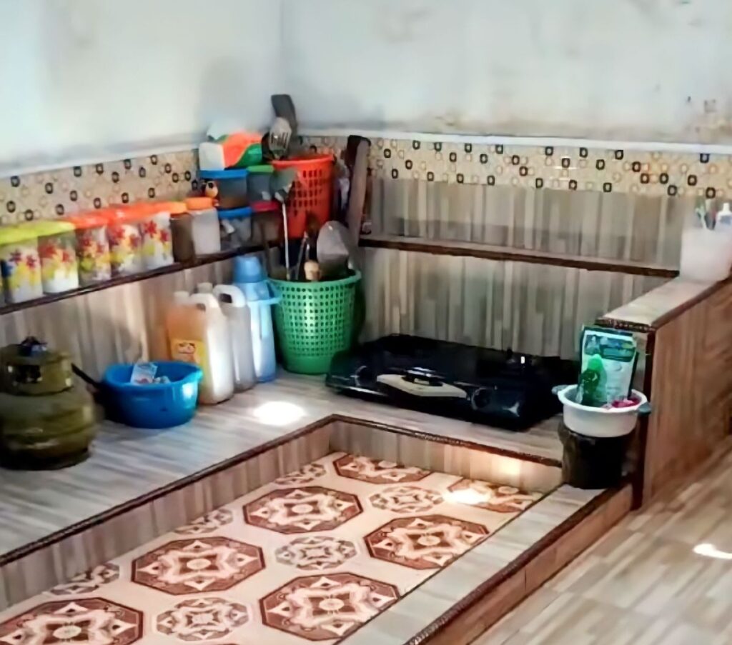 Desain Dapur Lesehan
