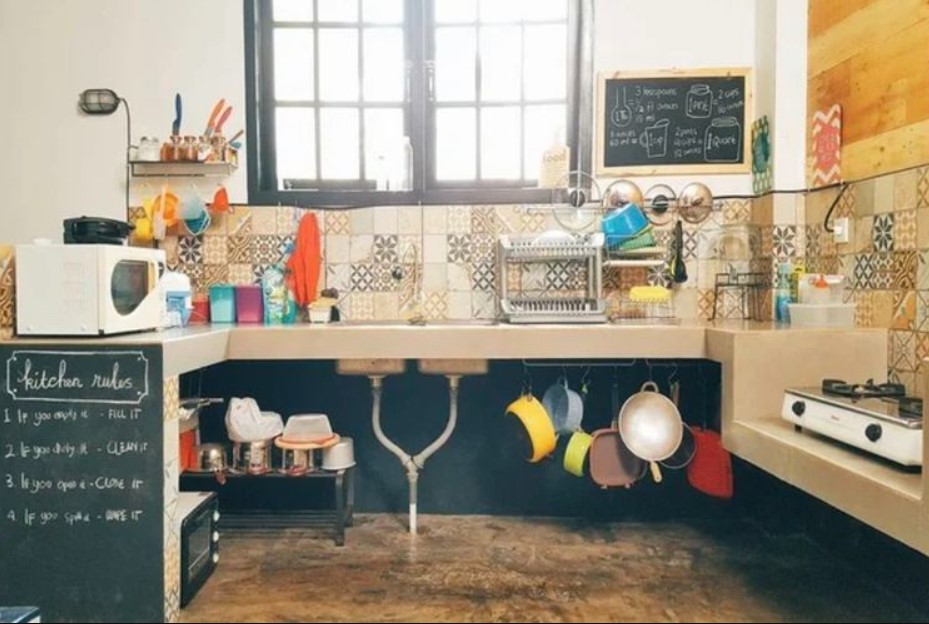 Desain Kolong Dapur