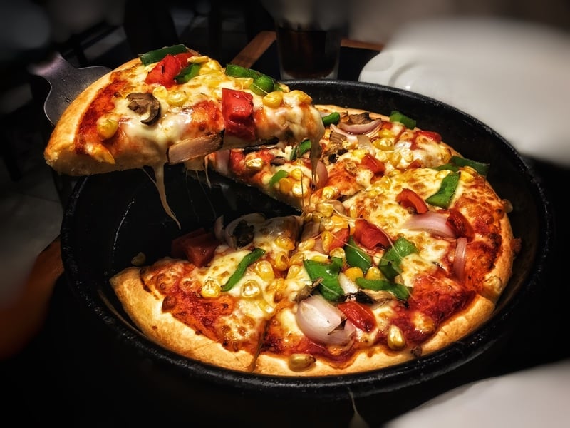 Piring Pizza Dapur