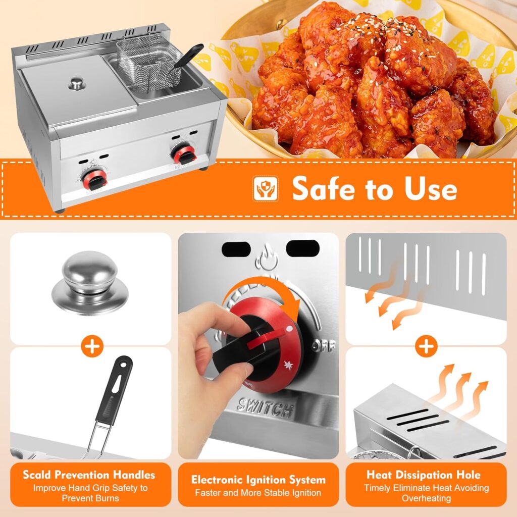  Deep Fryer Gas Dapur