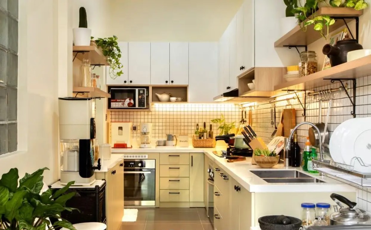 desain dapur japandi