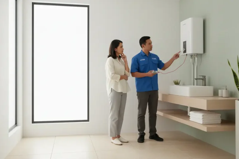 Pemasangan Water Heater